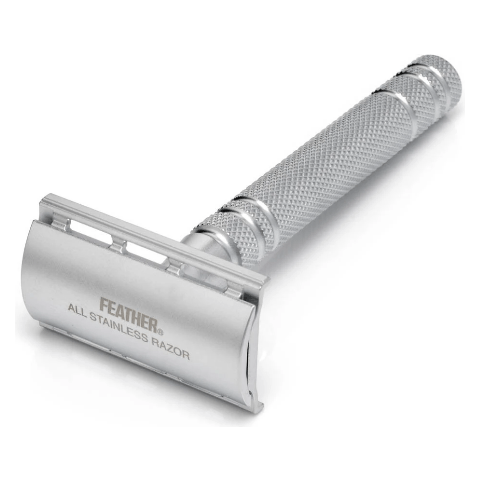 Feather AS-D2 All Stainless Steel Double Edge Safety Razor