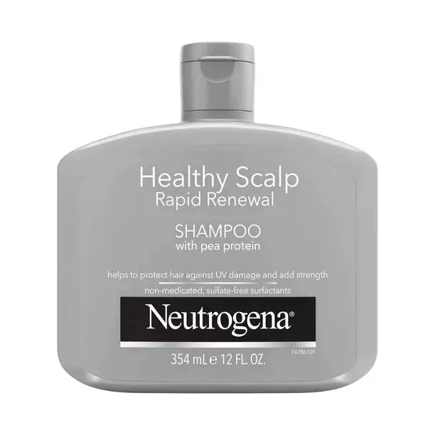 Neutrogena Neutrogen Pea Protein Rapid Renewal Shampoo 12 oz Shampoo Dark Gray