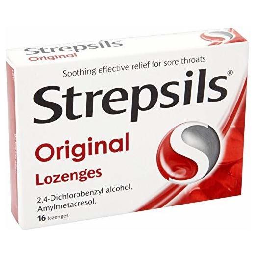 Strepsils Strepsils Original Antiseptic Action 16 Lozenges Lozenges