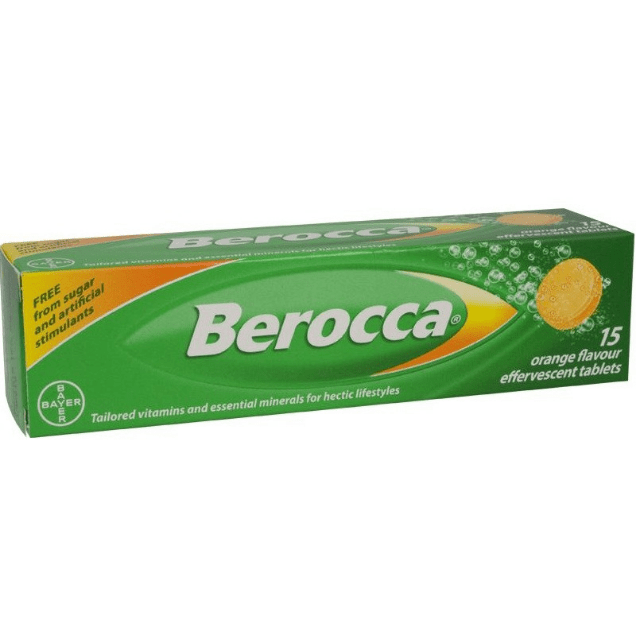 Berocca Energy Orange Flavor 15ct