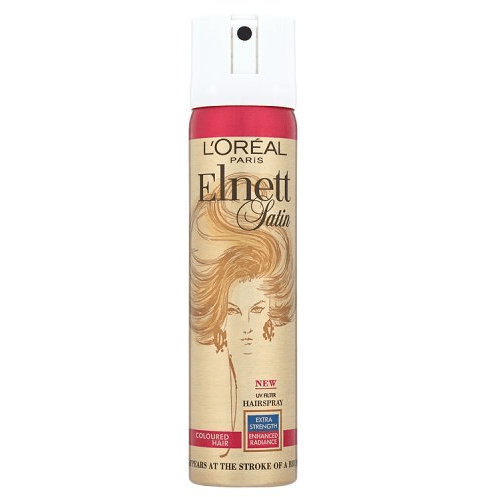 L'Oreal Elnett Satin Uv Filter Extra Strength Hairspray For Colored Hair 75 Ml