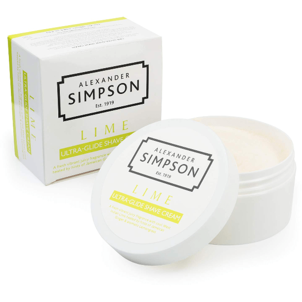 Alexander Simpson Lime Ultra-glide Shaving Cream 180ml