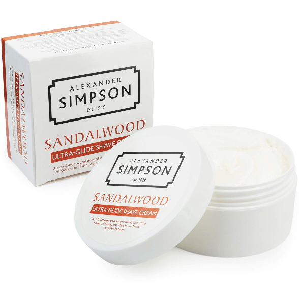 Alexander Simpson Sandalwood Ultra-glide Shaving Cream 180ml