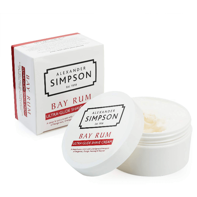 Alexander Simpson Bay Rum Ultra-glide Shaving Cream 180ml