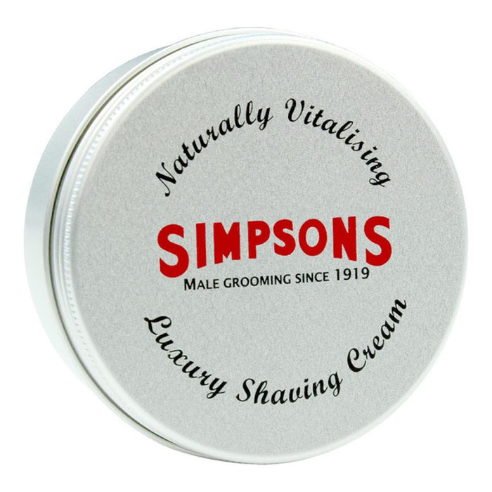 Simpsons Luxury Shaving Cream Unscented 125ml