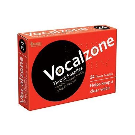 Vocalzone Vocalzone Throat 24 Pastilles Throat Pastilles