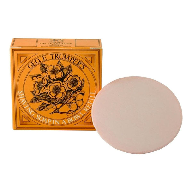 Geo. F. Trumper Geo. F. Trumper Almond Oil Hard Shaving Soap Wooden Bowl 80g Shaving Soap