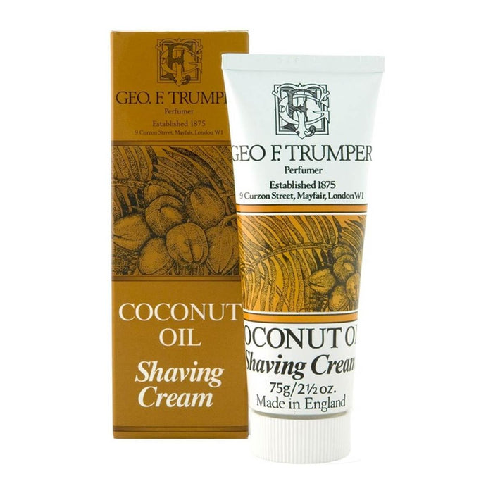 Geo. F. Trumper Coconut Oil Soft Shaving Cream 75g Tube