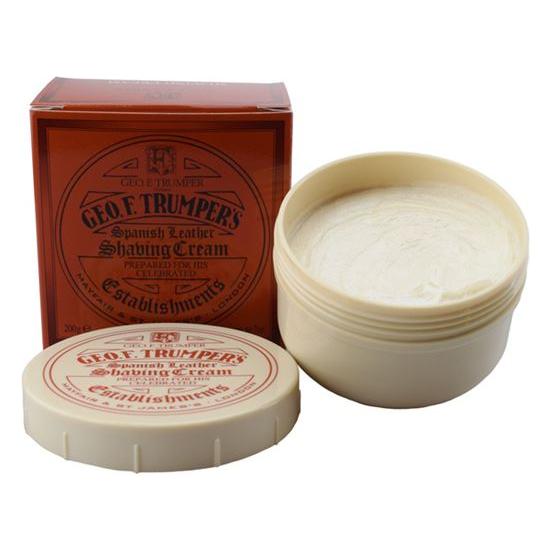 Geo. F. Trumper Spanish Leather Soft Shaving Cream 200g Bowl