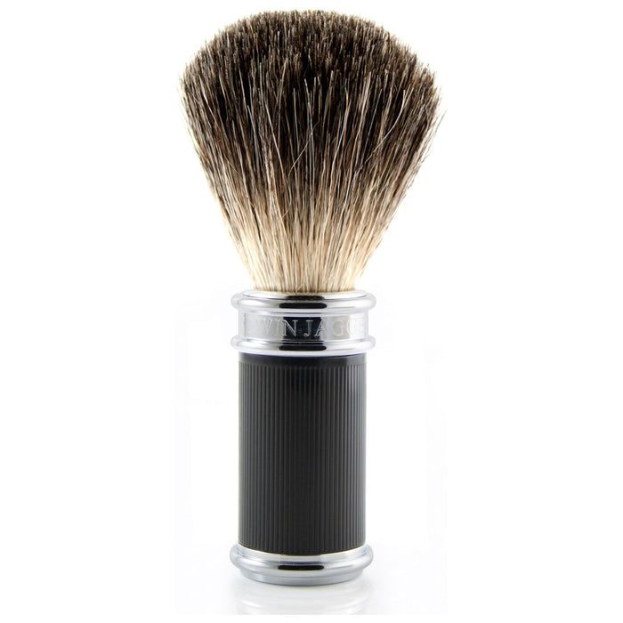 Edwin Jagger Shaving Brush Pure Badger  Black