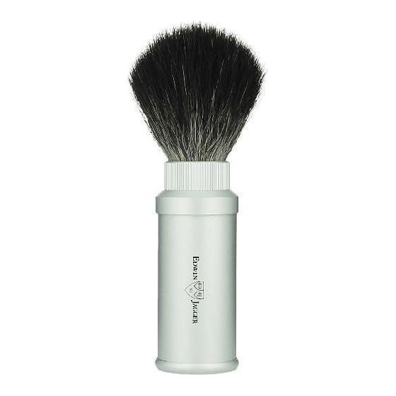 Edwin Jagger Edwin Jagger Synthetic Travel Shaving Brush Silver 21M530 Shaving Brush