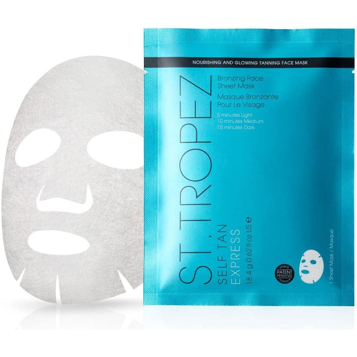 St. Tropez Self Tan Express Bronzing Face Sheet Mask 1Pc