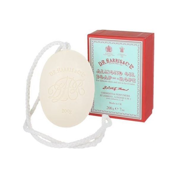 D. R. Harris & Co Almond Soap on a Rope 200g