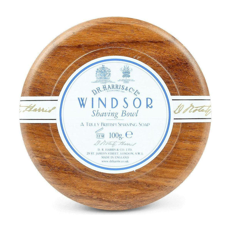 D.R. Harris & Co D. R. Harris & Co Windsor Shaving soap in Mahogany Bowl 100g Shaving Soap