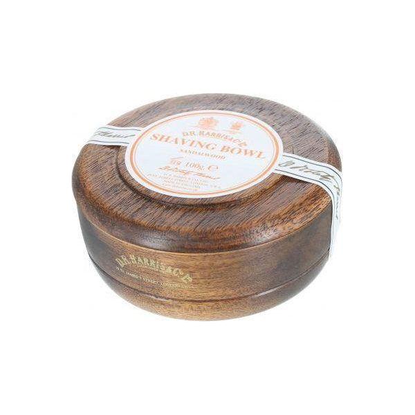 D.R. Harris & Co D. R. Harris & Co Sandalwood Shaving Soap in Mahogany Bowl 100g Shaving Soap