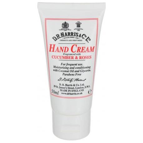 D. R. Harris & Co Cucumber and Roses Hand Cream 50ml