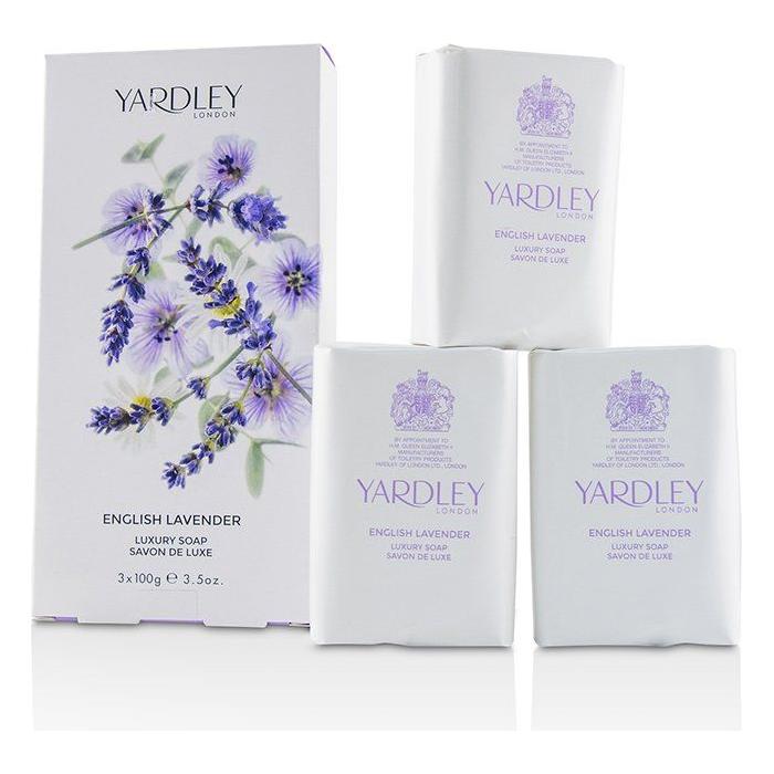 Yardley English Lavender Luxury Soap 3 X 100g