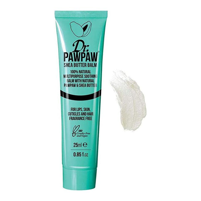 Dr PawPaw Shea Butter Multi-Purpose Balm No Fragrance, For Lips, Skin, Hair, Cuticles 10ml