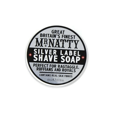 Mr. Natty Mr. Natty Natty's Silver Label Shave Soap 2.7 Oz Shave Soap