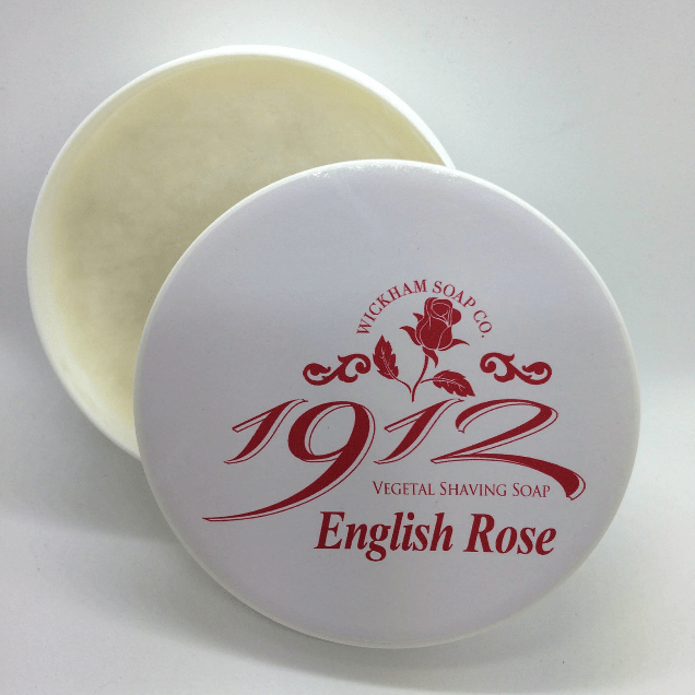 Wickham Soap Co. 1912 Vegetal Shaving Soap English Rose 140g