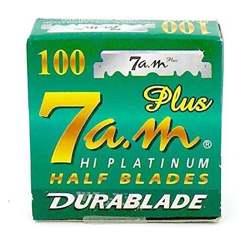 Durablade 7 Am Plus Hi Platinum Half Blades 100 Pack