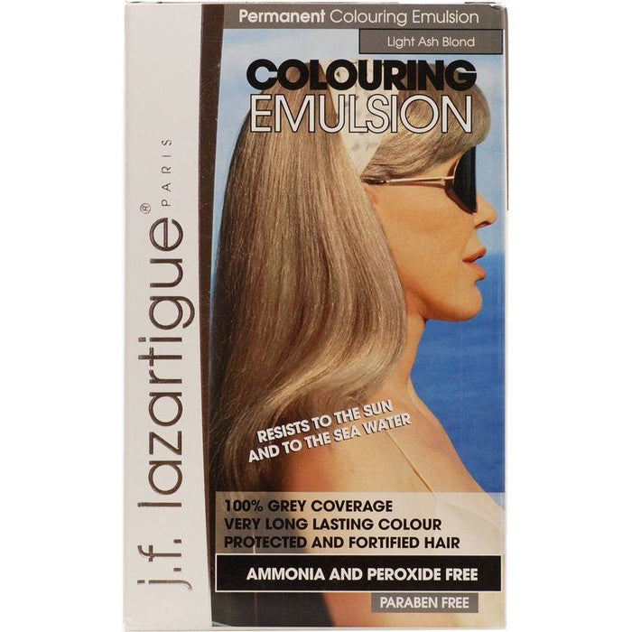J.f. Lazartigue Coloring Emulsion for Grey Hair Light Ash Blond 60ml