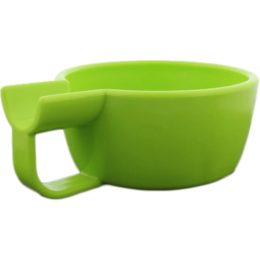 Pereira Shavery Pereira Shavery Unbreakable Shaving Bowl Large Green Shaving Bowl Olive Drab