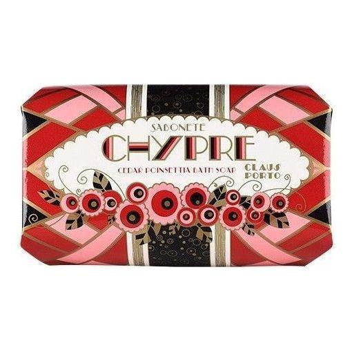 Claus Porto Claus Porto Chypre Cedar Poinettia Soap 5.3 oz Bath Soap
