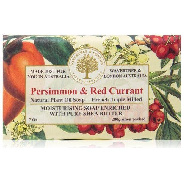 Wavertree & London Wavertree & London Australia Persimmon & Red Current 7 Oz Soap