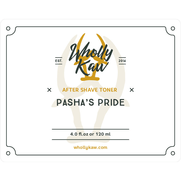 WhollyKaw Wholly Kaw Pasha's Pride Shaving Collection Shaving Set