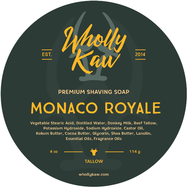 WhollyKaw Wholly Kaw Monaco Royale Shaving Collection Shaving Set