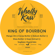 WhollyKaw Wholly Kaw King of Bourbon Shaving Collection Shaving Set