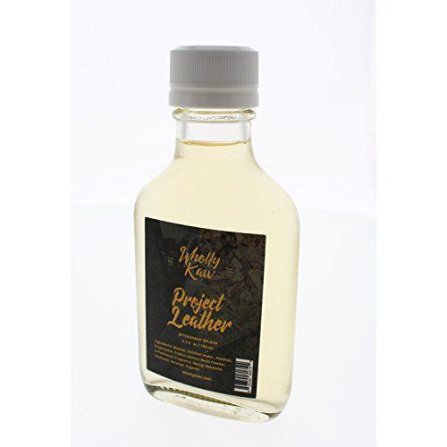 Wholly Kaw Project Leather After Shave Splash 4 Oz
