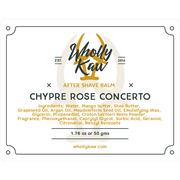 WhollyKaw Wholly Kaw Chypre Rose Concerto Shaving Collection Shaving Set