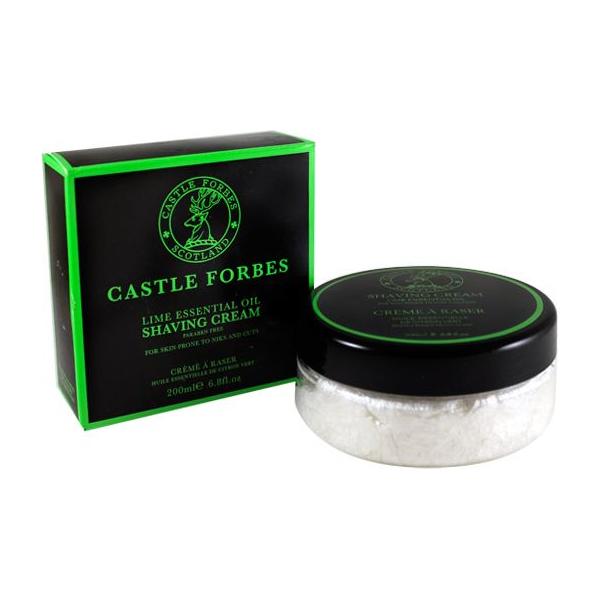 Castle Forbes Lime Essential Oil Shaving Cream 6.8oz