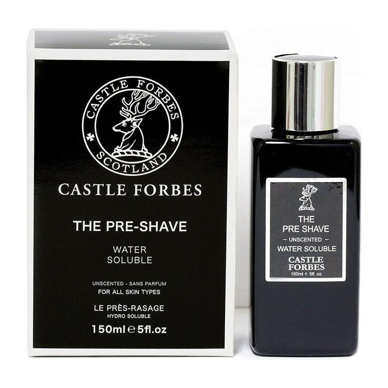 Castle Forbes Castle Forbes The Pre-Shave - Water Soluble 5oz Pre-Shave Black