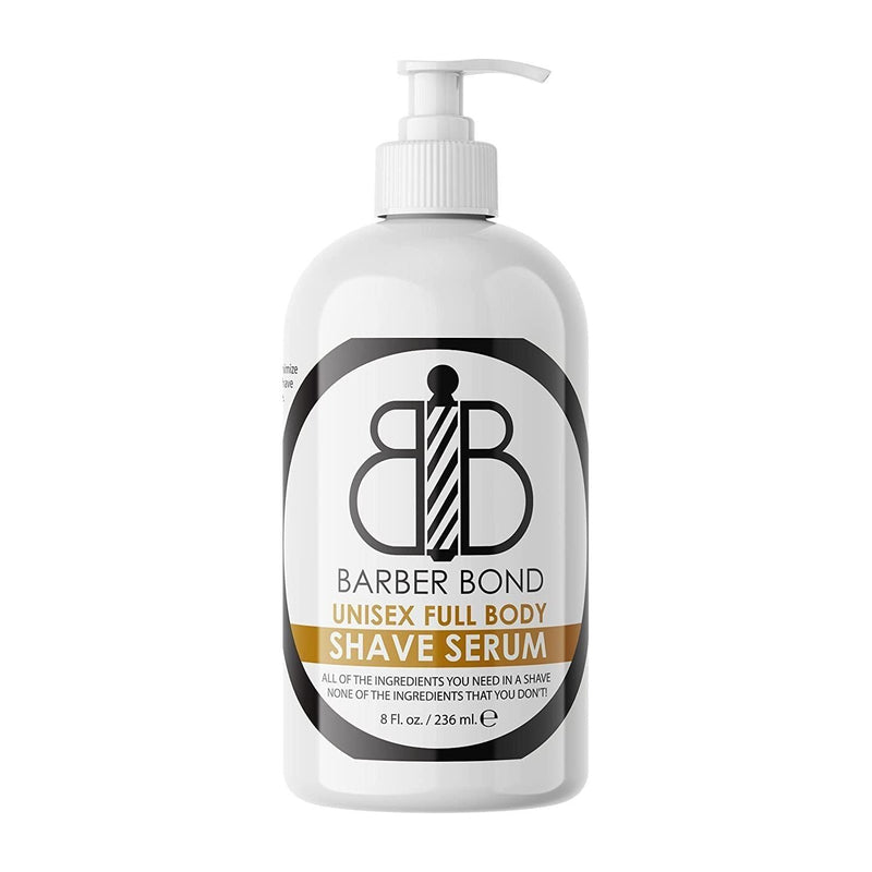 Barber Bond Barber Bond Unisex Full Body Shave Serum 236ml Shave Serum Light Gray