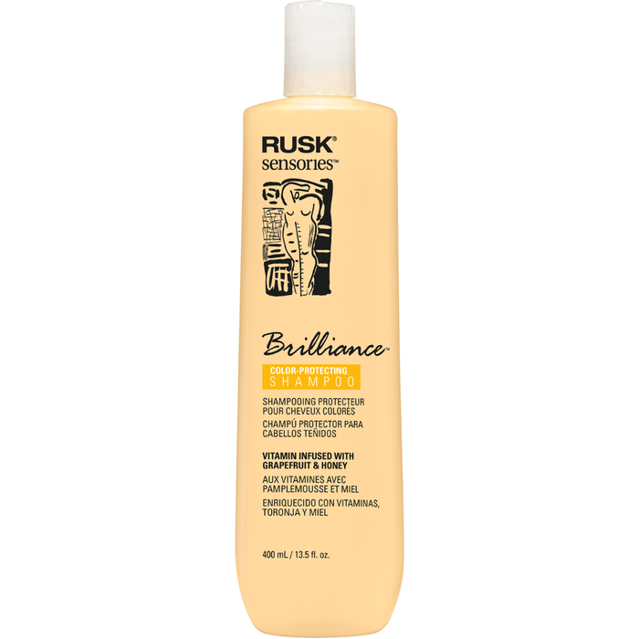Rusk Brilliance Grapefruit & Honey Color Protecting Shampoo 400ml