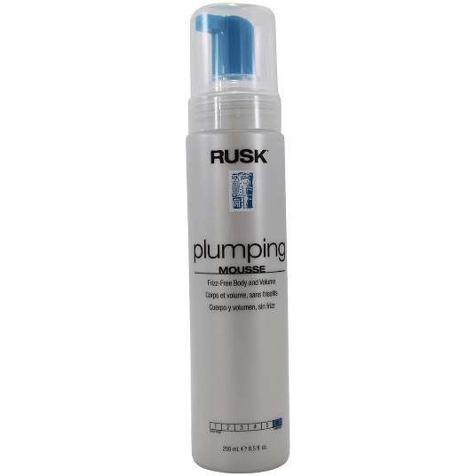 Rusk Designer Collection Plumping Mousse Frizz-Free Body and Volume 8.5 oz