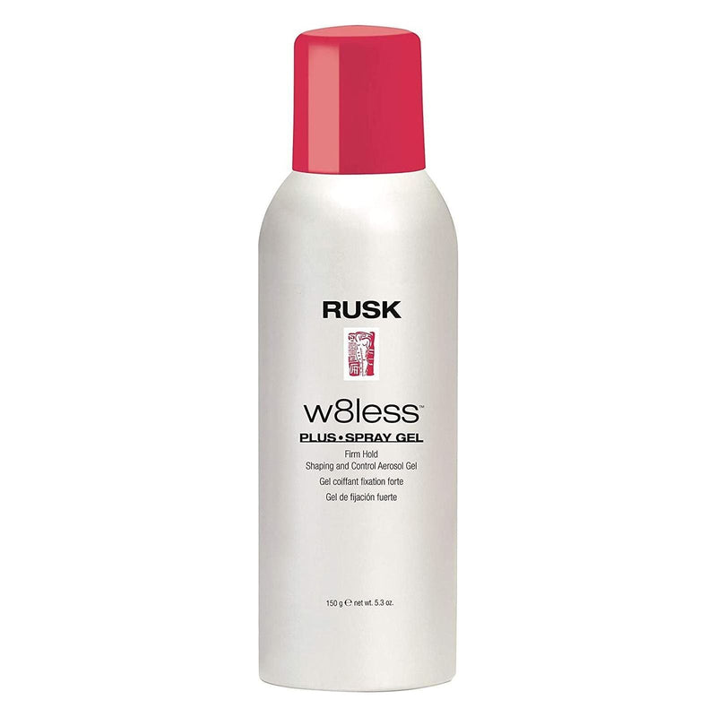 Rusk Rusk W8less Spray Gel Shaping and Control Aerosol Gel, Firm Hold 5.3 Oz Hair Spray