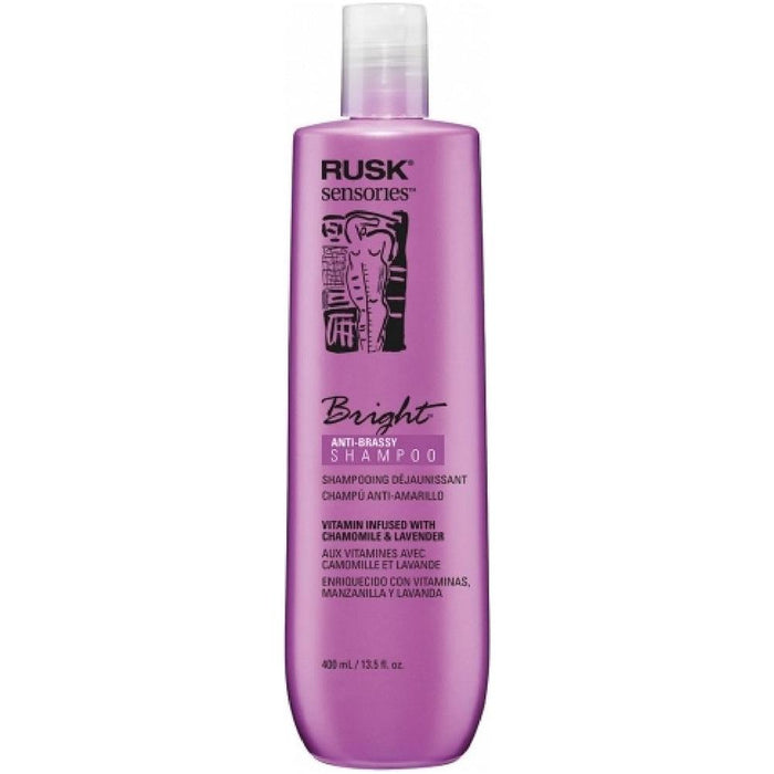 Rusk Sensories Bright Anti-Brassy Shampoo 13.5 fl oz