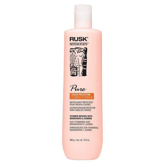 Rusk Sensories Pure Mandarin & Jasmine Color-Protecting Conditioner 13.5 oz
