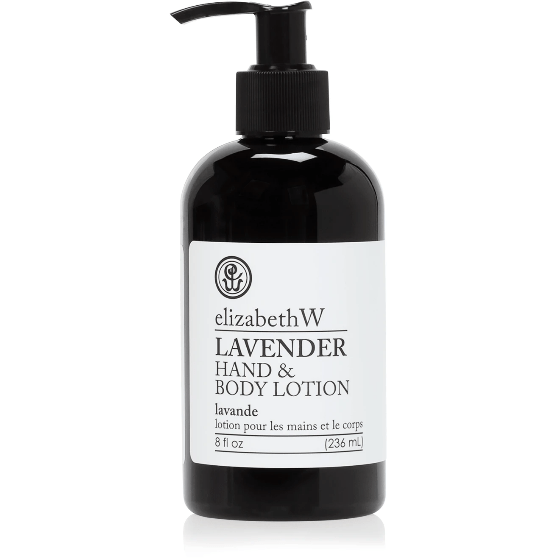 Elizabeth W Lavander Hand And Body Lotion 8 Oz