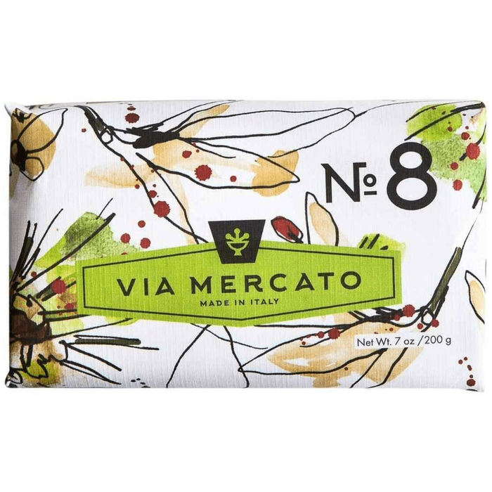 Via Mercato Nro. 8 Soap (Clove, Vanilla Flower & Orange) 7oz