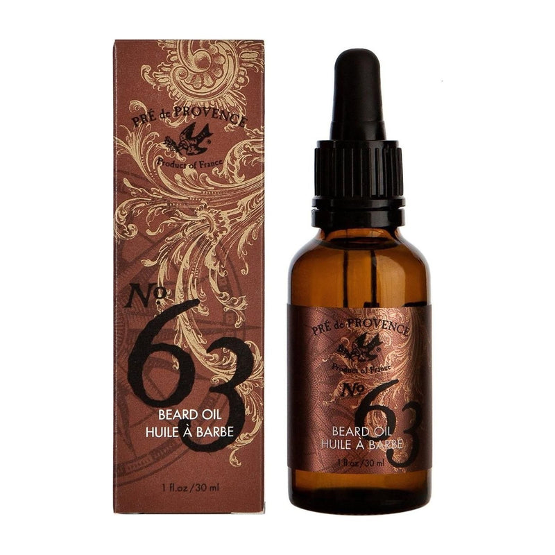 Pre De Provence Pre De Provence No. 63 Men's Beard Oil Bottle & Dropper 30Ml Beard Oil