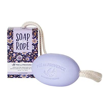 Pre De Provence Soap On A Rope Lavender 200g