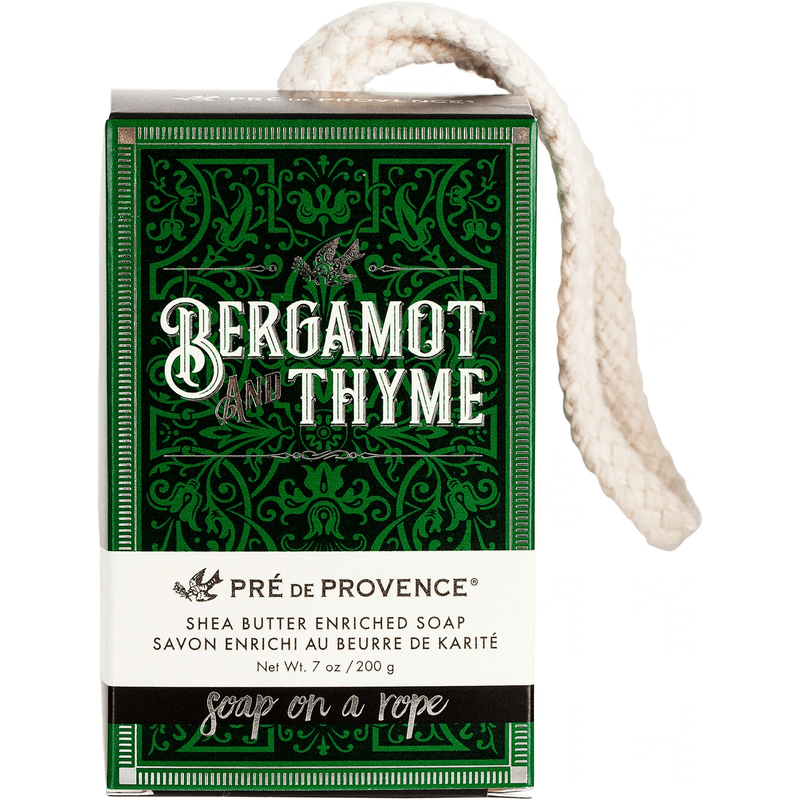Pre De Provence Pre De Provence  Soap On A Rope Bergamot Thyme 7 oz Soap