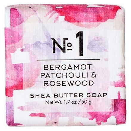 Via Mercato Via Mercato Nro. 1 Shea Butter Soap (Bergamot, Patchouli & Rosewood) 1.7oz Shea Butter Soap