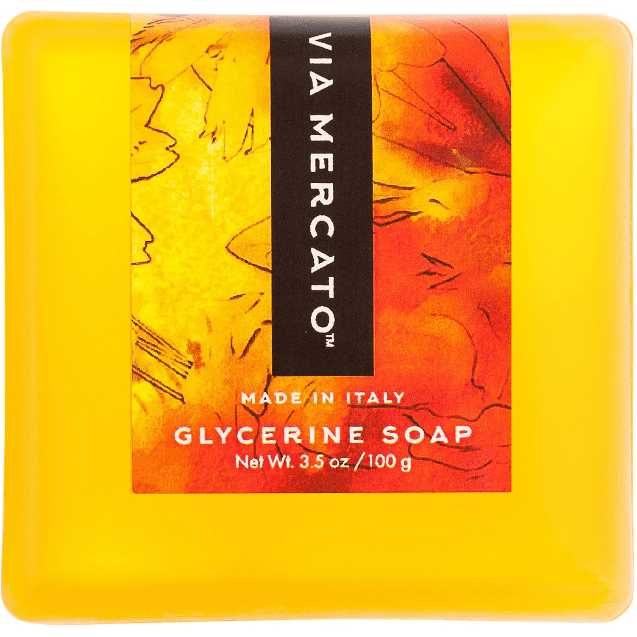 Via Mercato Bella Glycerin Soap (Loquat, Peach & Mandarin) 3.5oz