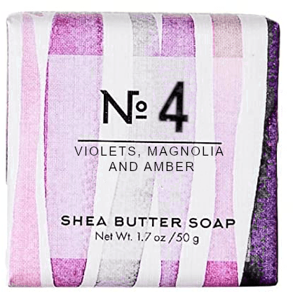 Via Mercato Nro. 4 Shea Butter Soap (Violets, Magnolia & Amber) 1.7oz